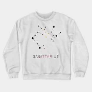 SAGITTARIUS STAR CONSTELLATION ZODIAC SIGN Crewneck Sweatshirt